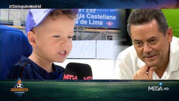 El pequeño madridista de tres años que fue capaz de emocionar a Roncero