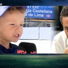 El pequeño madridista de tres años que fue capaz de emocionar a Roncero