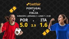 Portugal vs. Italia: horario, dónde ver, pronósticos y clasificación