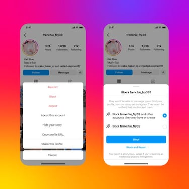 Bloqueo de multicuentas y ser amable con los demás, las novedades de Instagram