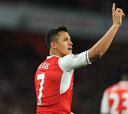 El récord goleador que logró Alexis Sánchez en Emirates