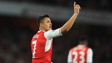 El récord goleador que logró Alexis Sánchez en Emirates