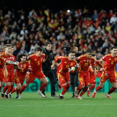 Unai Simón lo paró, Pedri lo marcó...