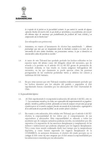 El castigo pendiente que debe afrontar la U en la Libertadores