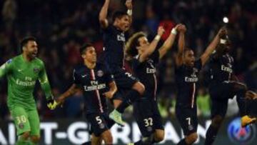 Lucas y Cavani lideran la victoria del PSG ante el Marsella