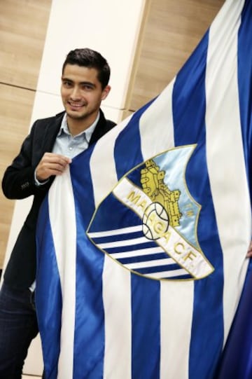 CHORY CASTRO jugador procedente de la Real Sociedad ha fichado por el Málaga 