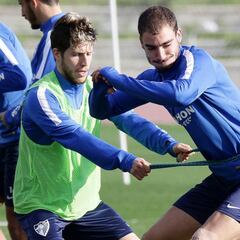 Keko vuelve al grupo 110 días después de su lesión