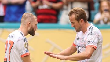 Harry Kane was on target twice for Bayern in a six-goal thriller against Flamengo. The German giants will face PSG in the quarter finals.