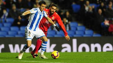 Héctor Moreno, jugador de la Real Sociedad.