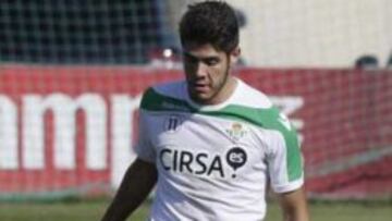 Alejandro Pozuelo en su etapa en el Real Betis.