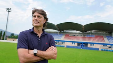 Julen Guerrero es ahora el entrenador de la Sociedad Deportiva Amorebieta.