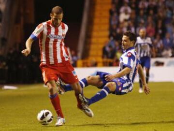 Mario Suárez y Bruno Gama.