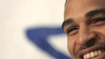 <B>AMBICIOSO.</B> Adriano tiene muy claros sus objetivos en el mundo del fútbol.