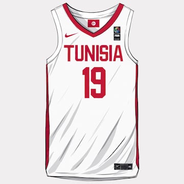 Así son las camisetas que se usarán durante el Mundial de Baloncesto