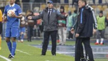 El director técnico de Nápoles, Rafael Benítez.