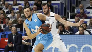 06/01/19  PARTIDO LIGA ACB LIGA ENDESA
 MOVISTAR ESTUDIANTES - REAL MADRID
 GENTILE RUDY FERNANDEZ
 