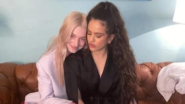 Hunter Schafer, de Euphoria, revela que tuvo un romance con Rosalía: “Es de la familia pase lo que pase”