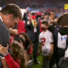 EL momento más emotivo de Brady después de ganar su séptimo título