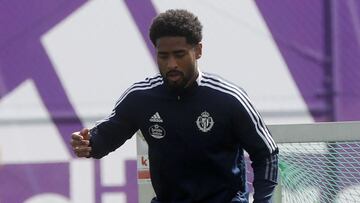 Janko volvi&oacute; a entrenarse con sus compa&ntilde;eros del Real Valladolid.