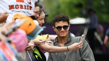 Lando Norris (McLaren). Melbourne, Australia. F1 2025.