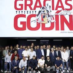 Godín: tercera gran despedida del Atlético tras Torres y Gabi