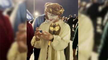 La reacción de los aficionados en Qatar al recibir un regalo muy mexicano