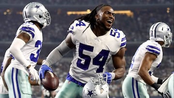El linebacker de los Dallas Cowboys seguirá con la escuadra por cinco años más y 54 millones de dólares, anunció la organización.