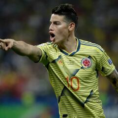 En imágenes: El partido de Colombia contra Chile