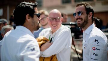 Di Grassi y Vergne.