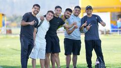 “Hace un año jugaba en el barrio y veía a Suazo por la televisión... Hoy estuve en cancha para su despedida”