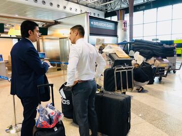 La Selección Colombia lista para viajar a Kazán, sede de Colombia durante la Copa Mundo.