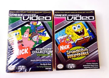 game boy advance video cartuchos series peliculas