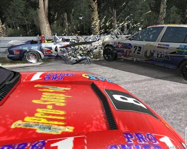 Destrucción total en Cross Racing Championship 2005