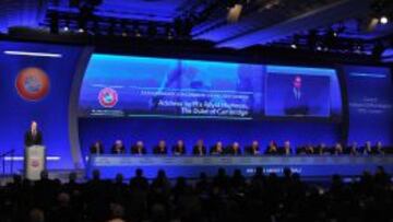 Imagen del Congreso de la UEFA.