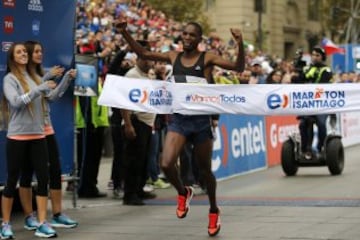 El Maratón de Santiago en imágenes