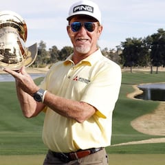 Miguel Ángel Jiménez gana de nuevo con dos hoyos en uno