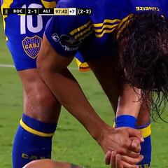 Minuto 98 y Cavani comete el error del año a portería vacía: cayeron eliminados de la Libertadores