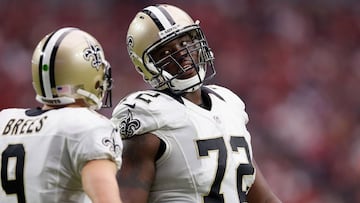 Drew Brees no podr&aacute; contar con la protecci&oacute;n de Terron Armstead durante los pr&oacute;ximos meses.