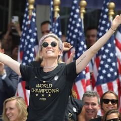 Megan Rapinoe no sabe si su futuro podría estar en la política