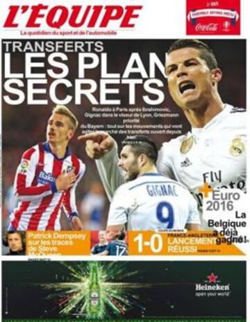 Portadas de la prensa deportiva