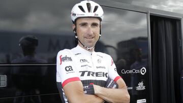 Haimar Zubelida posa para AS antes de tomar la salida del Tour de Francia 2016.