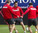 Raúl García, Filipe, Koke y Mario Suárez vuelven al once del Atleti