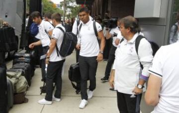 Zidane's Real Madrid arrival in Columbus Ohio