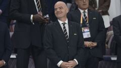 Infantino felicitó a Cruz Azul por su título de liga