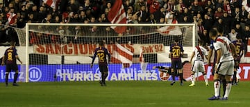 1-1. José Pozo celebró el gol del empate.