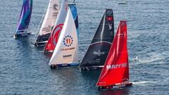Los aspirantes a ganar la Volvo Ocean Race 2017-2018 listos para partir ma&ntilde;ana de Alicante.
