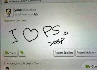 Nintendo bloquea otra vez la cuenta en Miiverse de Yoshida