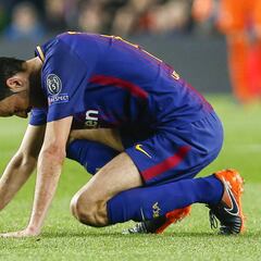 Sergio Busquets: fractura del dedo y tres semanas de baja