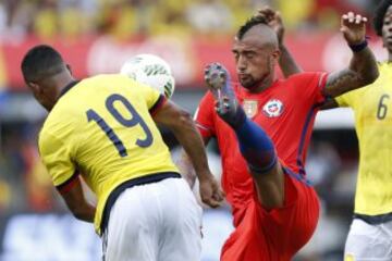 Colombia vs Chile en Barranquilla.