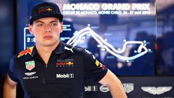 Max Verstappen en M&oacute;naco.